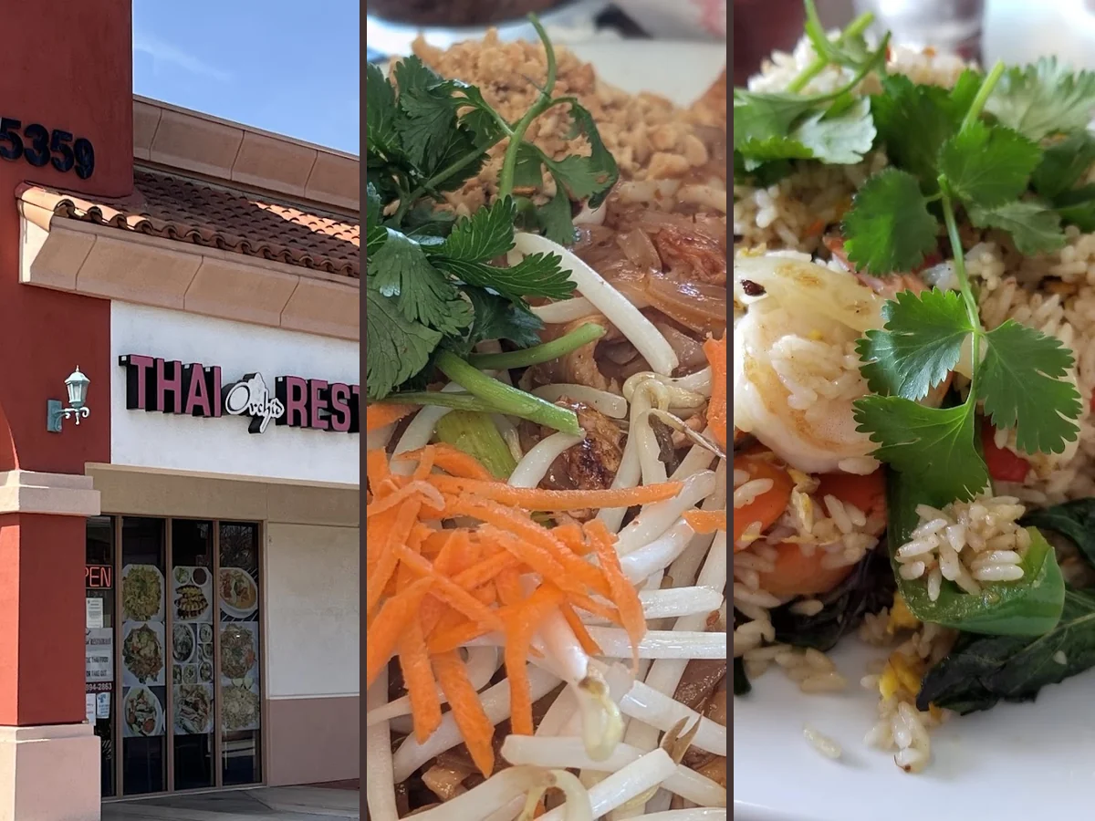 Strip-mall restaurant interior with a quiet, unpretentious feel.
